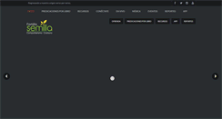 Desktop Screenshot of familiasemilla.com